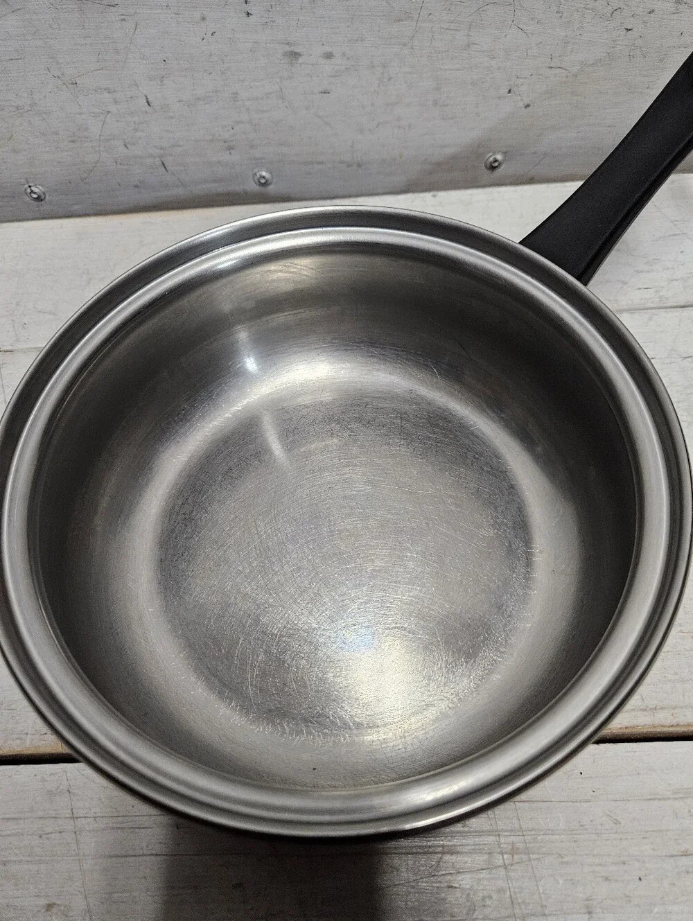 Vintage Regal Ware Pot/Lid Stainless Steel USA Collectible Kitchen Cookware 2qt